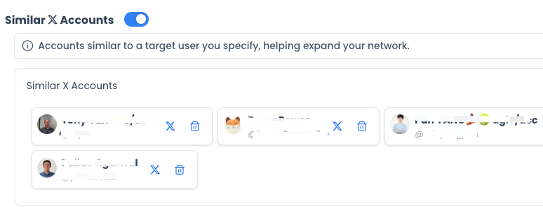 Audience filtering dashboard with multiple criteria controls
